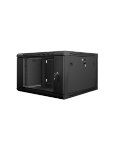 Lanberg WF01-6606-10B armario rack 6U Bastidor de pared Negro