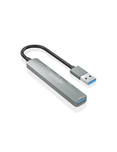 AISENS A106-0859 hub de interfaz USB 3.2 Gen 1 (3.1 Gen 1) Type-A 5000 Mbit/s