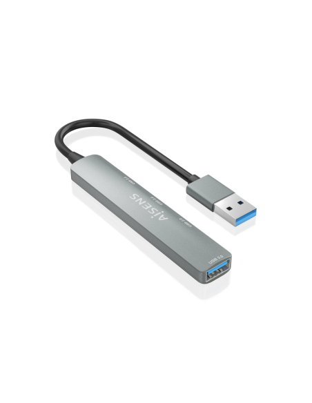 AISENS A106-0859 hub de interfaz USB 3.2 Gen 1 (3.1 Gen 1) Type-A 5000 Mbit/s