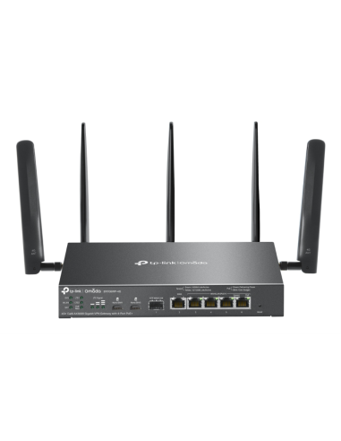 TP-Link ER706WP-4G router inalámbrico Gigabit Ethernet Doble banda (2,4 GHz / 5 GHz) Negro