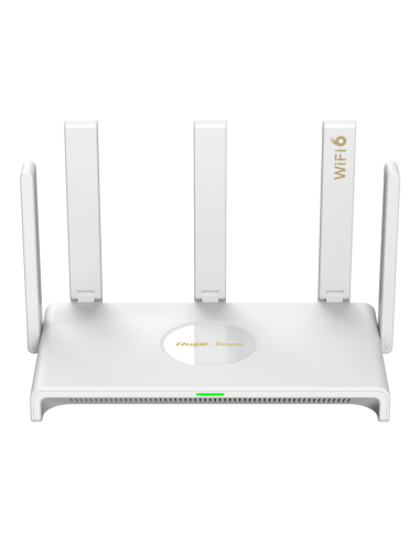 Ruijie Networks RG-EW3000GX router inalámbrico Gigabit Ethernet Doble banda (2,4 GHz / 5 GHz) Blanco