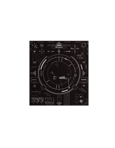 GENESIS Tellur 400 Square HUD