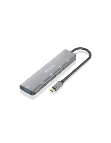 AISENS A109-0857 hub de interfaz USB 3.2 Gen 1 (3.1 Gen 1) Type-C 5 Mbit/s