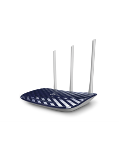 TP-Link AC750 router inalámbrico Ethernet rápido Doble banda (2,4 GHz / 5 GHz) Negro, Blanco