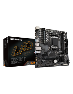 GIGABYTE A620M H Placa base - Soporta CPUs AMD Ryzen 8000, VRM digital de 5+2+2 fases, hasta 7200MHz DDR5 (OC), 1xPCIe 4.0 M.2,  2