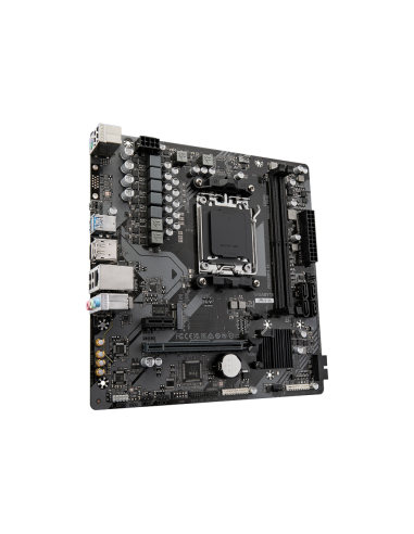 GIGABYTE A620M H Placa base - Soporta CPUs AMD Ryzen 8000, VRM digital de 5+2+2 fases, hasta 7200MHz DDR5 (OC), 1xPCIe 4.0 M.2, 