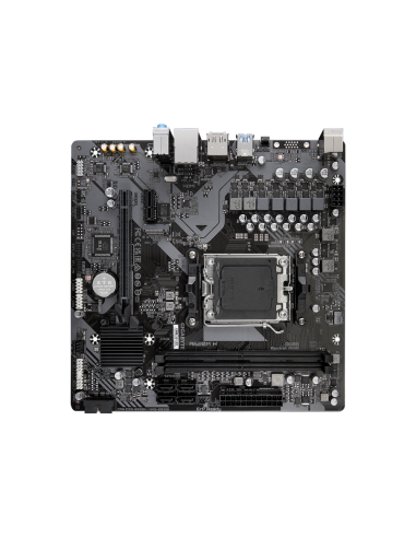GIGABYTE A620M H Placa base - Soporta CPUs AMD Ryzen 8000, VRM digital de 5+2+2 fases, hasta 7200MHz DDR5 (OC), 1xPCIe 4.0 M.2, 