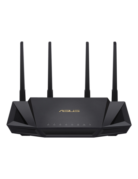 ASUS RT-AX58U router inalámbrico Gigabit Ethernet Doble banda (2,4 GHz / 5 GHz) Negro