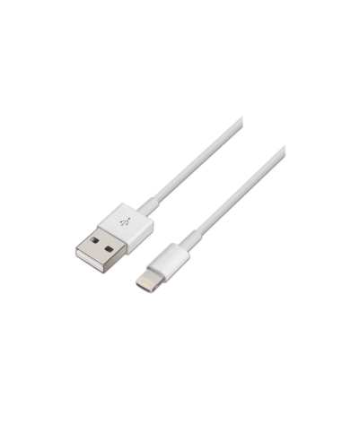 AISENS A102-0036 cable de conector Lightning 2 m Blanco