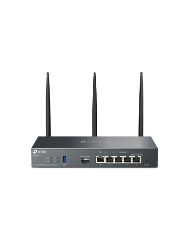 TP-Link Omada ER706W router inalámbrico Gigabit Ethernet Doble banda (2,4 GHz / 5 GHz) Negro