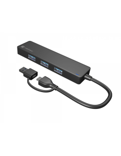 NATEC Mayfly USB 3.2 Gen 1 (3.1 Gen 1) Type-A + Type-C 5000 Mbit/s Negro