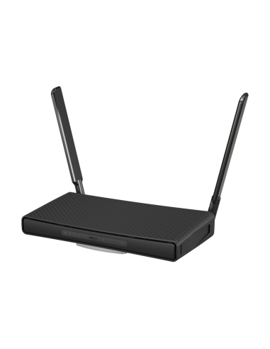 Mikrotik hAP ax³ router inalámbrico Gigabit Ethernet Doble banda (2,4 GHz / 5 GHz) Negro