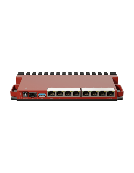 Mikrotik L009UiGS-RM router 2.5 Gigabit Ethernet, Gigabit Ethernet Rojo