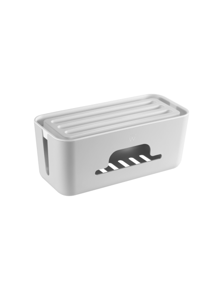 Ewent EW1569 organizador de cables Universal Caja de cables Blanco 1 pieza(s)