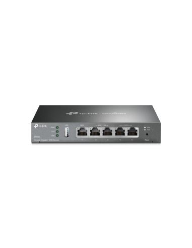 TP-Link Omada ER605 router Gigabit Ethernet Negro