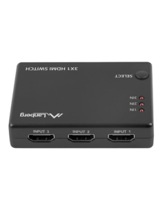 Lanberg SWV-HDMI-0003 interruptor de video