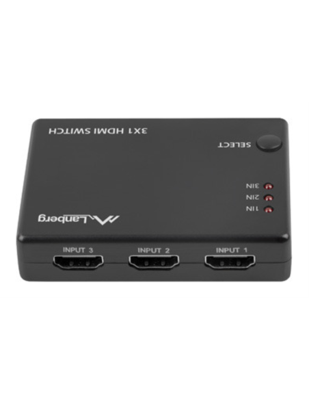 Lanberg SWV-HDMI-0003 interruptor de video