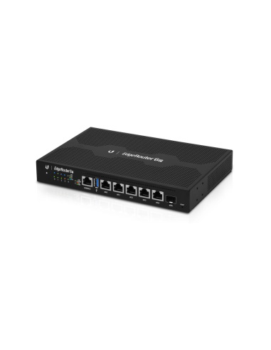 Ubiquiti EdgeRouter 6P router Gigabit Ethernet Negro