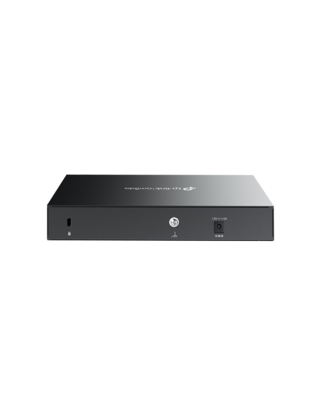 TP-Link Omada ER707-M2 router 2.5 Gigabit Ethernet, Ethernet rápido, Gigabit Ethernet Negro
