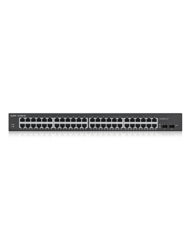 Zyxel GS1900-48-EU0102F switch L2 Gigabit Ethernet (10/100/1000) Negro