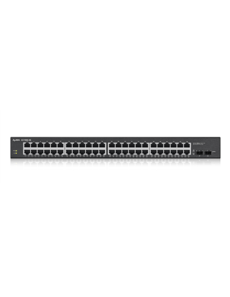 Zyxel GS1900-48-EU0102F switch L2 Gigabit Ethernet (10/100/1000) Negro