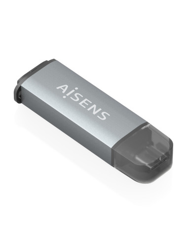 AISENS ASCR-2C10-GR lector de tarjeta USB 3.2 Gen 1 (3.1 Gen 1) Type-C