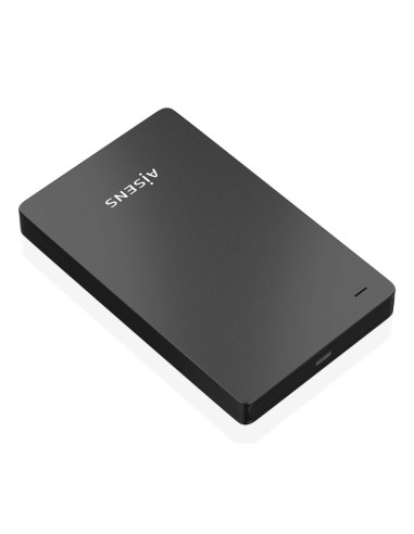 AISENS ASE-2542B caja para disco duro externo Caja de disco duro (HDD) Negro 2.5"