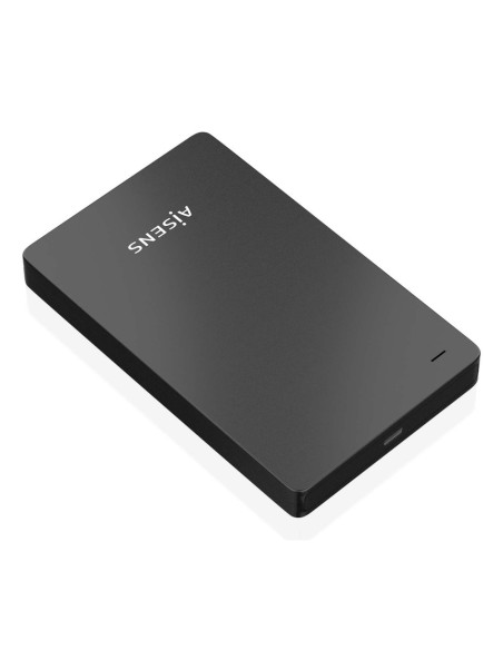 AISENS ASE-2542B caja para disco duro externo Caja de disco duro (HDD) Negro 2.5"