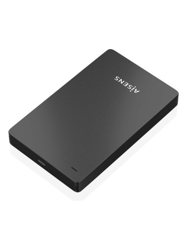 AISENS ASE-2542B caja para disco duro externo Caja de disco duro (HDD) Negro 2.5"