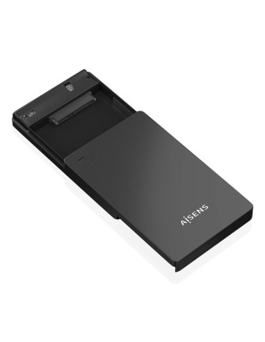 AISENS ASE-2542B caja para disco duro externo Caja de disco duro (HDD) Negro 2.5"