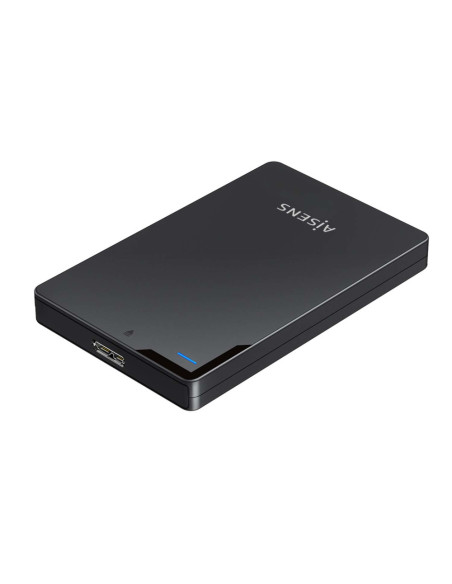 AISENS Caja Externa 2,5? 9.5mm SATA a USB 3.0/USB3.1 Gen1, Negra