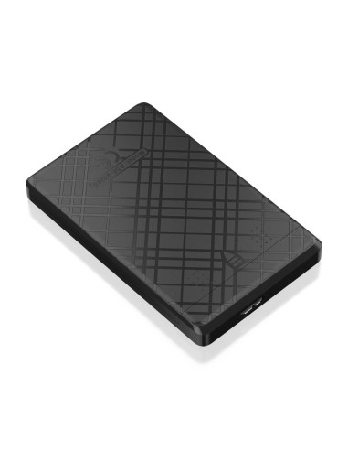 AISENS ASE-2522B caja para disco duro externo Carcasa de disco duro/SSD Negro 2.5"