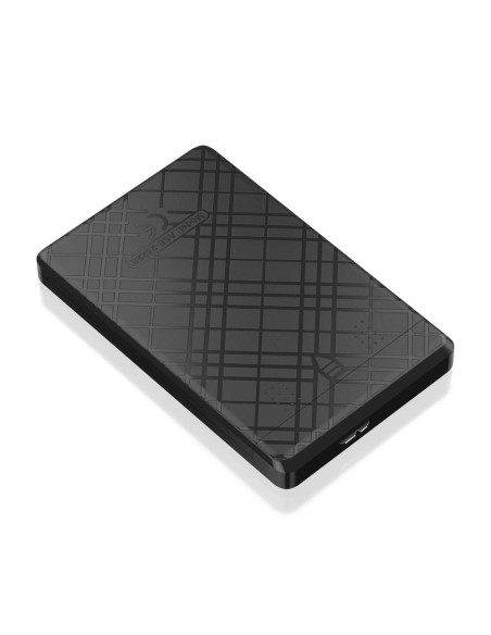 AISENS ASE-2522B caja para disco duro externo Carcasa de disco duro/SSD Negro 2.5"