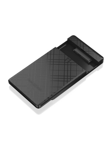 AISENS ASE-2522B caja para disco duro externo Carcasa de disco duro/SSD Negro 2.5"