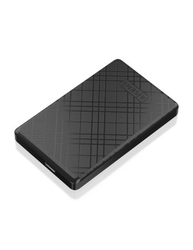 AISENS ASE-2522B caja para disco duro externo Carcasa de disco duro/SSD Negro 2.5"