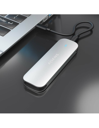 AISENS ASM2-025SL caja para disco duro externo Caja externa para unidad de estado sólido (SSD)