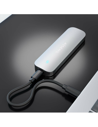 AISENS ASM2-025SL caja para disco duro externo Caja externa para unidad de estado sólido (SSD)