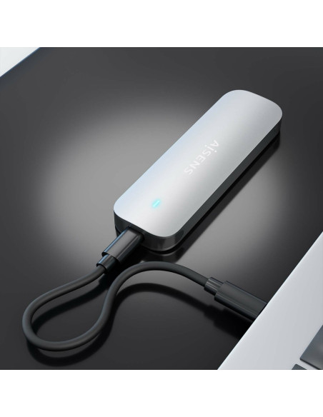 AISENS ASM2-025SL caja para disco duro externo Caja externa para unidad de estado sólido (SSD)