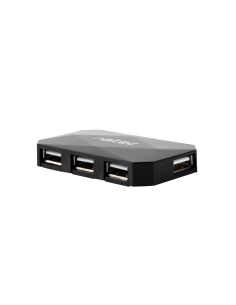 NATEC NHU-0647 hub de interfaz USB 2.0 480 Mbit/s Negro