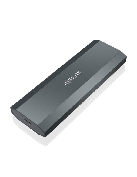 AISENS ASM2-029GR caja para disco duro externo Caja externa para unidad de estado sólido (SSD)