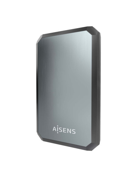 AISENS ASE-2529B caja para disco duro externo Carcasa de disco duro/SSD Negro, Gris 2.5"