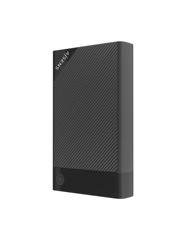 AISENS ASE-3529B caja para disco duro externo Caja de disco duro (HDD) Negro 3.5"