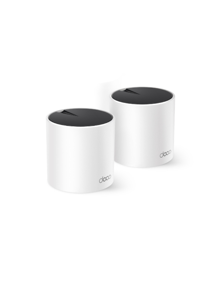 TP-Link DECO X55 (2-Pack) Doble banda (2,4 GHz / 5 GHz) Wi-Fi 6 (802.11ax) Blanco 3 Interno