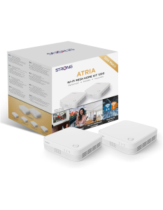 Strong WI-FI MESH HOME KIT 1200 Doble banda (2,4 GHz / 5 GHz) Wi-Fi 5 (802.11ac) Blanco 3 Interno