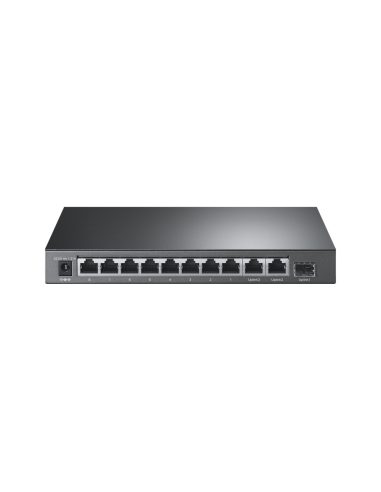 TP-Link TL-SL1311P switch Fast Ethernet (10/100) Energía sobre Ethernet (PoE) Negro