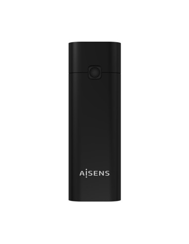 AISENS Caja Externa M.2 (NGFF) ASM2-020B NVMe a USB3.2 GEN2, Negra