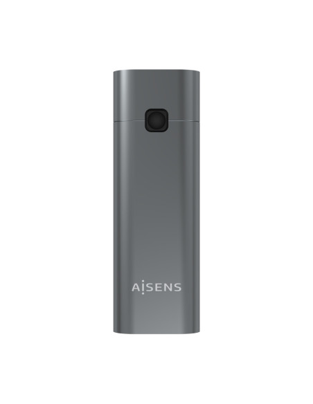 AISENS Caja Externa M.2 (NGFF) ASM2-021GR NVMe a USB3.2 GEN2, Gris