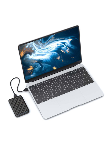 AISENS Caja Externa 2,5? 9.5mm SATA a USB3.0/USB3.1 Gen1, Negra