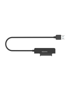 AISENS Adaptador SATA a USB-A USB3.0/USB3.1 Gen1 para Discos Duros 2.5?, Negro