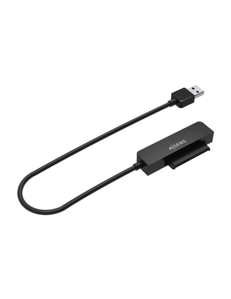 AISENS Adaptador SATA a USB-A USB3.0/USB3.1 Gen1 para Discos Duros 2.5?, Negro